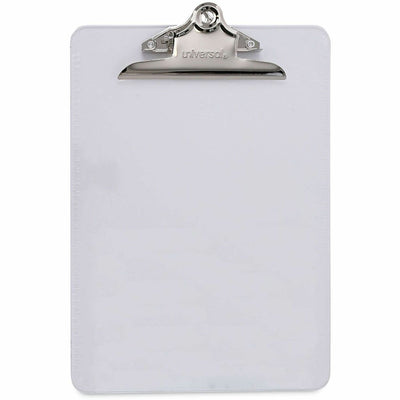 Universal Clipboard, Clear, 8 1/2" Width x 11" Length, UNV40308