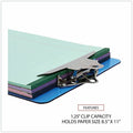 Universal Clipboard, Translucent Blue, 8 1/2" Width x 11" Length, UNV40307