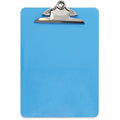Universal Clipboard, Translucent Blue, 8 1/2" Width x 11" Length, UNV40307
