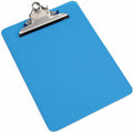Universal Clipboard, Translucent Blue, 8 1/2" Width x 11" Length, UNV40307