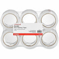Universal Moving and Storage Packing Tape, 3" Core, 1.88" x 54.6 yd, Clear, 6/Pack, UNV33102