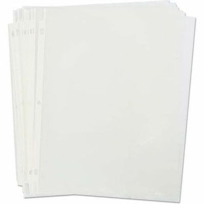 Universal Sheet Protector, Clear, 8 1/2" Width x 11" Length, 100 / Box, UNV21121