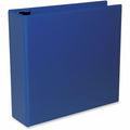 Universal Slant D-Ring View Binder, 3 Rings, 3" Capacity, 11 x 8.5, Navy Blue, 8 1/2" Width x 11" Length, UNV20754