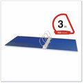 Universal Slant D-Ring View Binder, 3 Rings, 3" Capacity, 11 x 8.5, Navy Blue, 8 1/2" Width x 11" Length, UNV20754