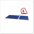 Universal Slant D-Ring View Binder, 3 Rings, 2" Capacity, 11 x 8.5, Navy Blue, 8 1/2" Width x 11" Length, UNV20749