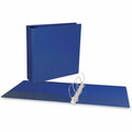 Universal Slant D-Ring View Binder, 3 Rings, 2" Capacity, 11 x 8.5, Navy Blue, 8 1/2" Width x 11" Length, UNV20749