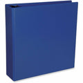 Universal Slant D-Ring View Binder, 3 Rings, 2" Capacity, 11 x 8.5, Navy Blue, 8 1/2" Width x 11" Length, UNV20749