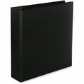 Universal Slant D-Ring View Binder, 3 Rings, 2" Capacity, 11 x 8.5, Black, 6/Carton, 8 1/2" Width x 11" Length, UNV20745PK