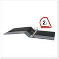 Universal Slant D-Ring View Binder, 3 Rings, 2" Capacity, 11 x 8.5, Black, 6/Carton, 8 1/2" Width x 11" Length, UNV20745PK