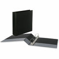 Universal Slant D-Ring View Binder, 3 Rings, 2" Capacity, 11 x 8.5, Black, 6/Carton, 8 1/2" Width x 11" Length, UNV20745PK