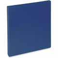 Universal Slant D-Ring View Binder, 3 Rings, 0.5" Capacity, 11 x 8.5, Navy Blue, 8 1/2" Width x 11" Length, UNV20717