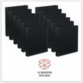 Universal Slant D-Ring View Binder, 3 Rings, 1" Capacity, 11 x 8.5, Black, 12/Carton, 8 1/2" Width x 11" Length, UNV20741PK