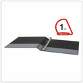 Universal Slant D-Ring View Binder, 3 Rings, 1" Capacity, 11 x 8.5, Black, 12/Carton, 8 1/2" Width x 11" Length, UNV20741PK