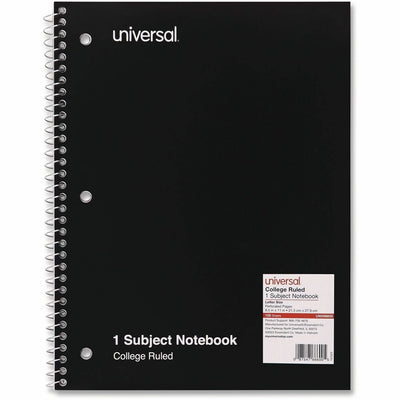 Universal Notebook, 11" x 8 1/2", UNV66600