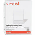 Universal Sheet Protector, Clear, 8 1/2" Width x 11" Length, 25 / Pack, UNV21137