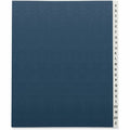 Universal Letter Expanding File, Blue, 8 1/2" Width x 11" Length, UNV30540