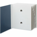 Universal Letter Expanding File, Blue, 8 1/2" Width x 11" Length, UNV30540