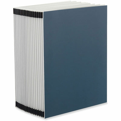 Universal Letter Expanding File, Blue, 8 1/2" Width x 11" Length, UNV30540