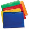 Universal Straight Tab Cut Letter File Jacket, Assorted, 8 1/2" Width x 11" Length, 10 Pack, UNV50750