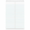 Universal Steno Pads, Gregg Rule, Red Cover, 80 White 6 x 9 Sheets, 6/Pack, UNV96920PK