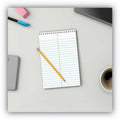 Universal Steno Pads, Gregg Rule, Red Cover, 80 White 6 x 9 Sheets, 6/Pack, UNV96920PK