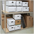 Universal Storage Case, White, 10 / Carton, UNV25223