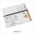 Universal Storage Case, White, 10 / Carton, UNV25223