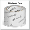 Universal Packaging Tape, Clear, 6 / Pack, UNV83000