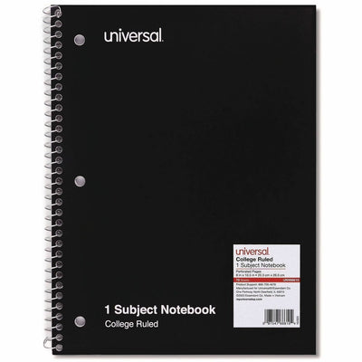 Universal Notebook, 10 1/2" x 8", UNV66610