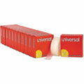 Universal Invisible Tape, 1" Core, 0.75" x 36 yds, Clear, 12/Pack, UNV83436VP