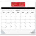 Universal Desk Pad Calendar, Clear, UNV71002