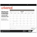 Universal Desk Pad Calendar, Clear, UNV71002