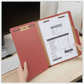 Universal 2/5 Tab Cut Letter Classification Folder, Red, 8 1/2" Width x 11" Length, 20 Box, UNV10408