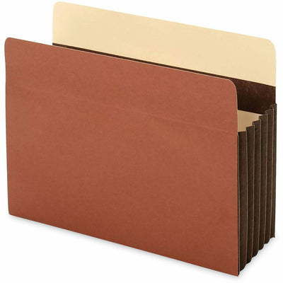 Universal Straight Tab Cut Letter Expanding File, Brown, 8 1/2" Width x 11" Length, 5 Box, UNV17562
