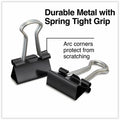 Universal Binder Clip Value Pack, Mini, Black/Silver, 36/Box, 36 / Pack, UNV10199VP3