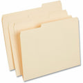 Universal 1/3 Tab Cut Letter Top Tab File Folder, 8 1/2" Width x 11" Length, 50 Box, UNV18104