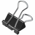 Universal Binder Clips Value Pack, Small, Black/Silver, 36/Box, UNV10200VP3