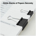 Universal Binder Clip, Silver, 60 / Pack, UNV11160