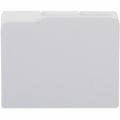 Universal 1/3 Tab Cut Letter Top Tab File Folder, Gray, 8 1/2" Width x 11" Length, 100 Box, UNV18101