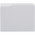 Universal 1/3 Tab Cut Letter Top Tab File Folder, Gray, 8 1/2" Width x 11" Length, 100 Box, UNV18101