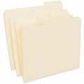 Universal 1/3 Tab Cut Letter Top Tab File Folder, 8 1/2" Width x 11" Length, 250 Carton, UNV18102