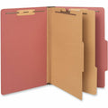 Universal 2/5 Tab Cut Legal Classification Folder, Red, 8 1/2" Width x 14" Length, 20 Box, UNV10403
