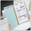 Universal 2/5 Tab Cut Legal Classification Folder, Blue, 8 1/2" Width x 14" Length, 20 Box, UNV10406