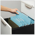 Universal 2/5 Tab Cut Letter Classification Folder, Blue, 8 1/2" Width x 11" Length, 20 Box, UNV10404
