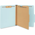Universal 2/5 Tab Cut Letter Classification Folder, Blue, 8 1/2" Width x 11" Length, 20 Box, UNV10404