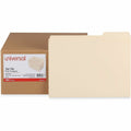 Universal 1/3 Tab Cut Letter Top Tab File Folder, 8 1/2" Width x 11" Length, 250 / Carton, UNV18103