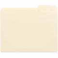 Universal 1/3 Tab Cut Letter Top Tab File Folder, 8 1/2" Width x 11" Length, 250 / Carton, UNV18103