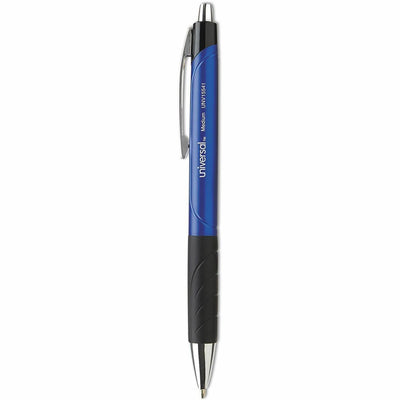 Universal Comfort Grip Ballpoint Pen, 1 Dozen, UNV15541