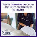 Procter & Gamble Downy Fabric Softener, Blue, 4 / Carton, PGC14121
