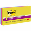 3M Post-it Super Sticky Pop-up Notes R330-6SSJOY, 3 in x 3 in (76 mm x 76 mm), Washed Denim, 1 Pack, MMMR3306SSJOY